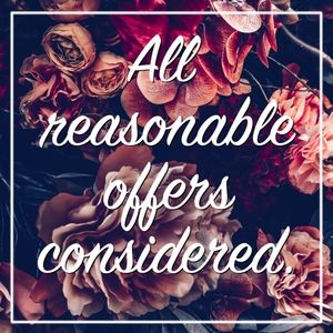 All reasonable offers considered-Make an offer!